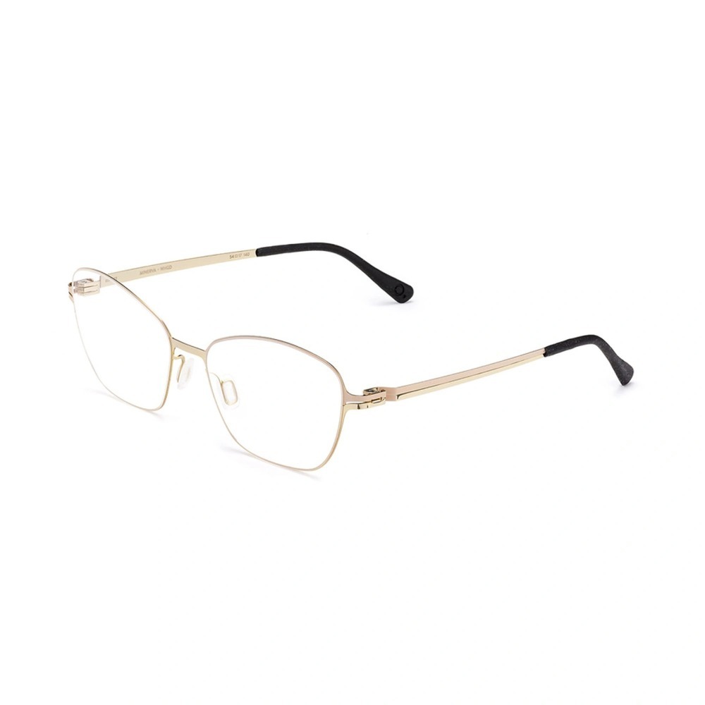 NWT Etnia Barcelona MINERVA Gold Round 54mm Eyeglasses